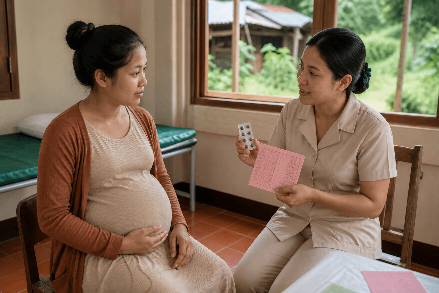 Xưởng thiếu máu mẹ bầu